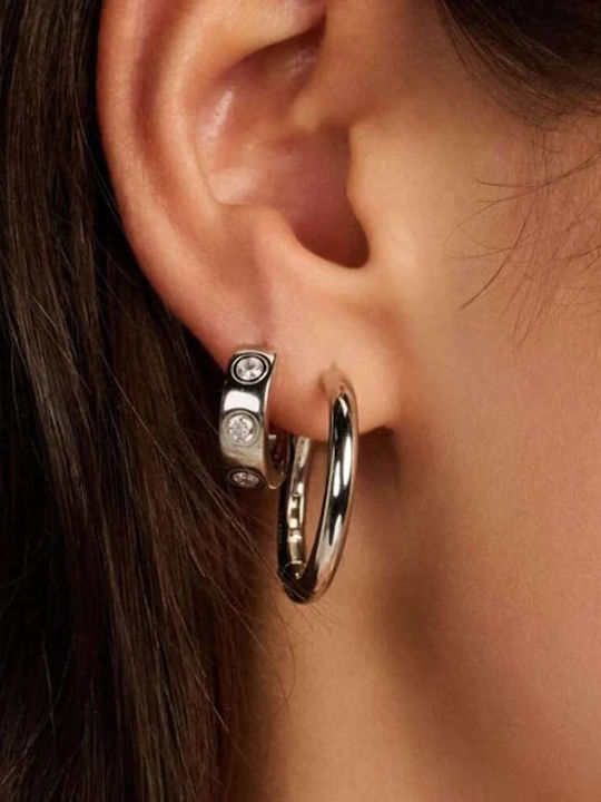 Ti Sento Women's Hoop Earrings 925 Silver 78120si