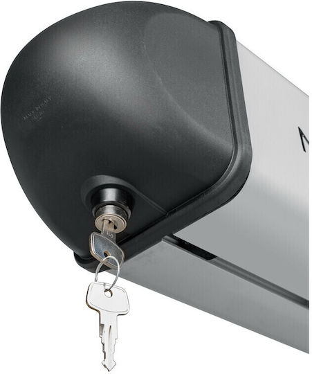 Nordrive – Van-Tube 2000 Aluminum Tube Carrier 222 cm for Commercial Vans, Waterproof, Lock & Mounts – 1 Piece L.n11040 L.n11040