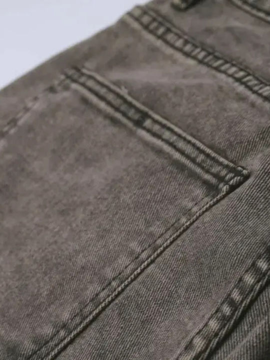 Kids' Grey Jeans Trousers
