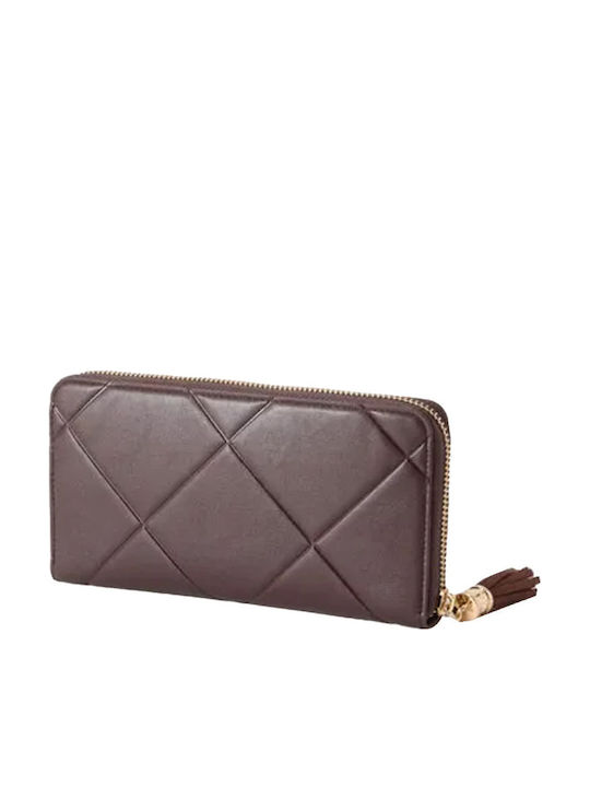 Large Women's Brown Wallet
