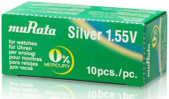 Murata Baterii Oxid de Argint pentru Ceasuri 1.55V 10 Bucăți