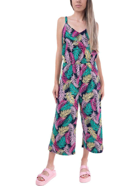 Women's Black Tropic Jumpsuit