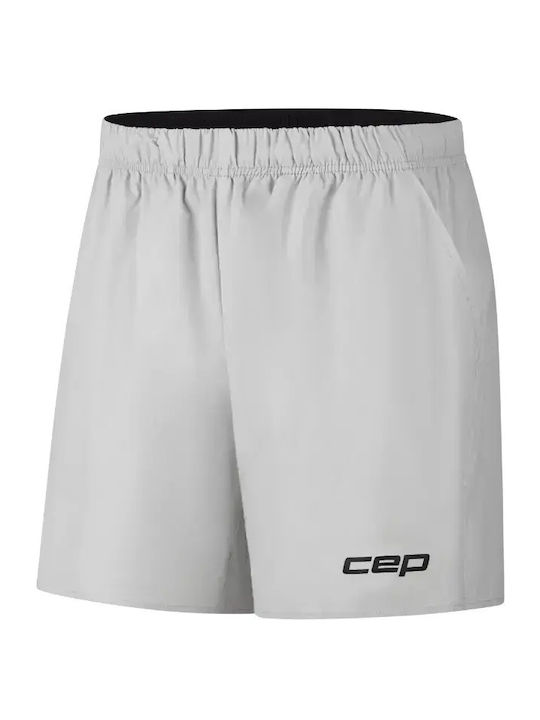 Αθλητική Ανδρική Βερμούδα Relaxed Fit Light Grey