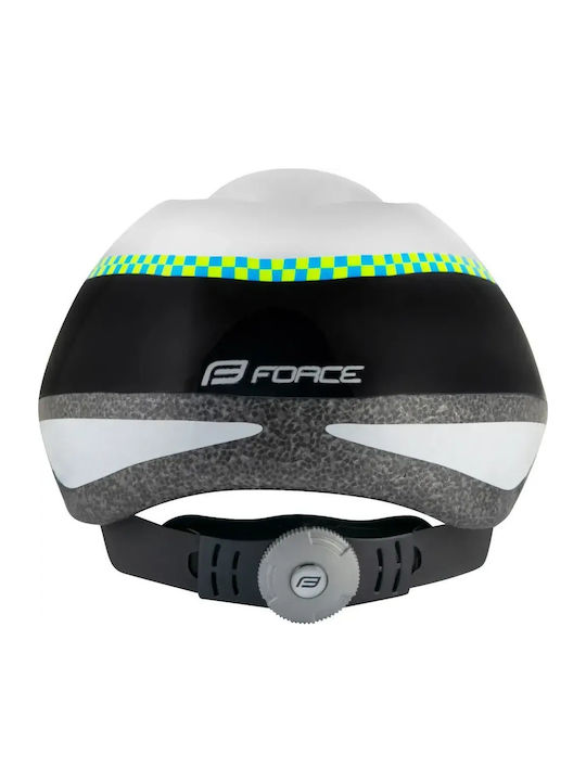 Force Fun Police Kinderhelm für City-Fahrräder Schwarz