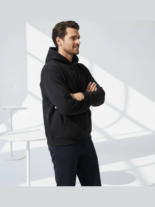 Black Hooded Sweatshirt