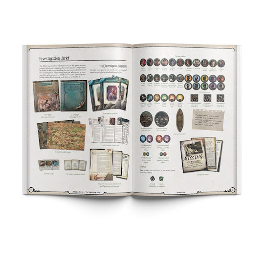 Arkham Horror RPG Welcome to Promise – Set de început pentru joc de rol în limba engleză