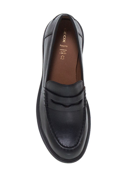 D Spherica Ec1 B Suede Women's Loafers in Black