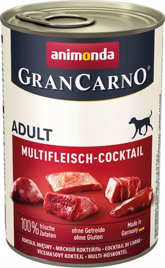 Grancarno Hrana Umedă Pentru Câini în Conservă Dietă Fără Cereale 12x400gr
