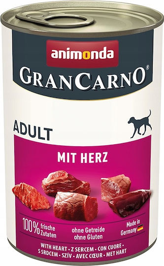 Grancarno Hrana Umedă Pentru Câini în Conservă Dietă Fără Cereale 12x400gr