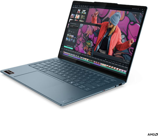 Yoga Slim 7 14AKP10 14" OLED FHD+ (Ryzen AI 300 Series-7 350/16GB/512GB SSD/W11 Home) Tidal Teal (International English Keyboard)