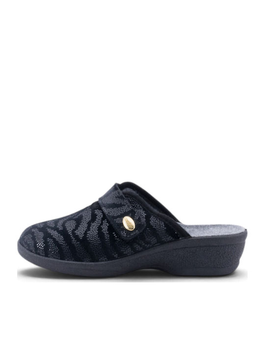 Anatomic Black Winter Women's Slippers