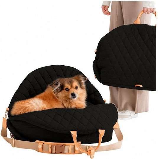 Denik Pets Αδιάβροχo Σακίδιο Πλάτης για Μεταφορά Σκύλου Μαύρο Μ45xΠ43xΥ34εκ.