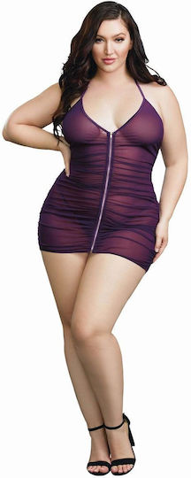 Dreamgirl Set Sexy Babydoll Purple