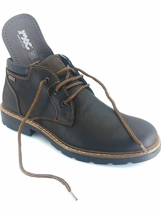 Braune Herrenlederstiefel