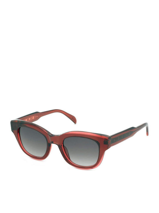 Tous Damen Sonnenbrille mit Braun Kunststoff Gestell und Braun Linse
