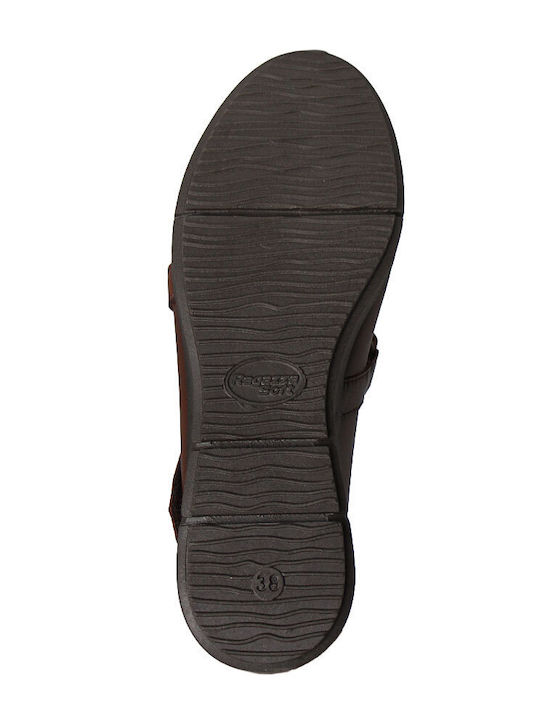 Women's Ballerina Shoes Tabac Brown