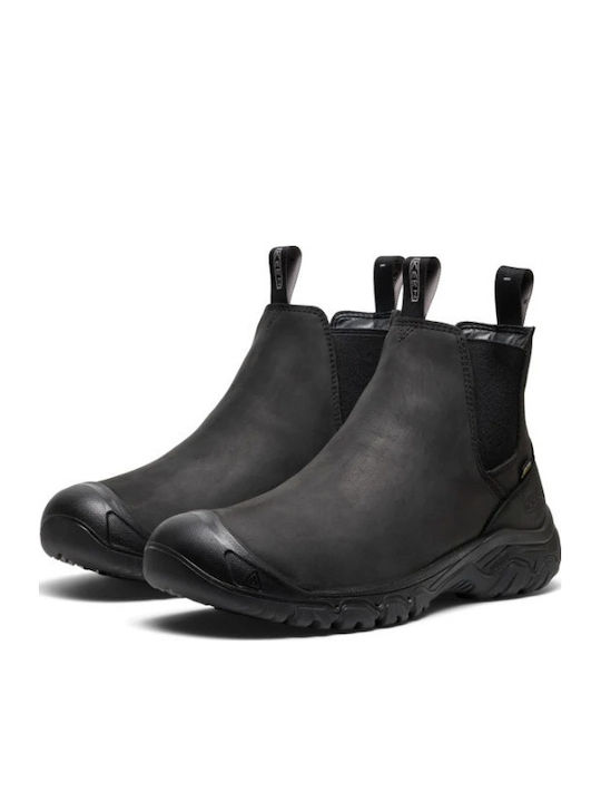 Keen Men's Waterproof Black Hiking Boots