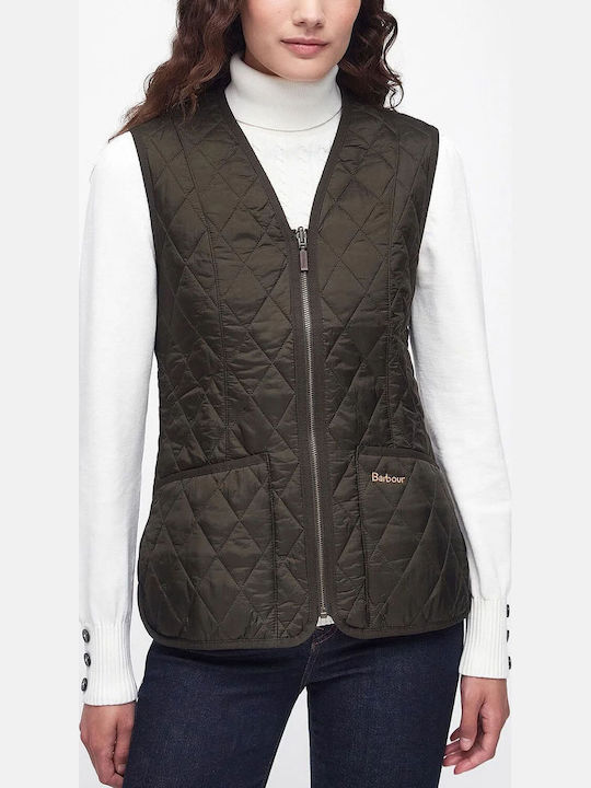 Barbour Betty Sleeveless Jacket Olive Marl
