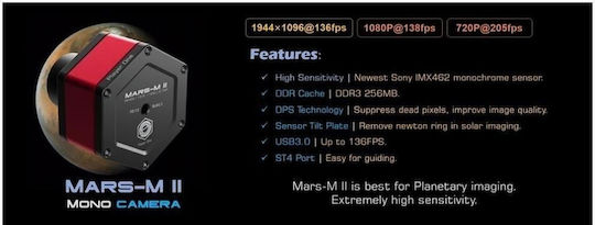 Player One Camera Mars-m Ii Mono
