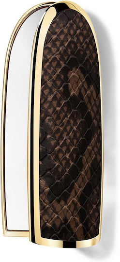 Rouge G Patterns Toc de Ruj Personalizabil Le Python cu Oglindă Dublă și Aspect de Bijuterie, Ultra-Îngrijitor
