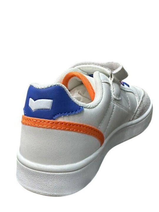 Jeb Ltx Kids Sneakers with Hook and Loop Closure White