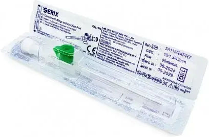 IV Cannulas With Wings and Injection Port Serix 100 Pieces 20G