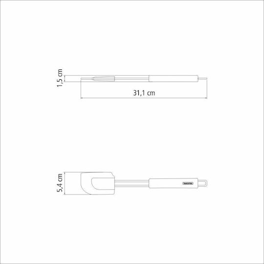Tramontina Silicone Kitchen Spatula Tramontina Silicone Kitchen Spatula
