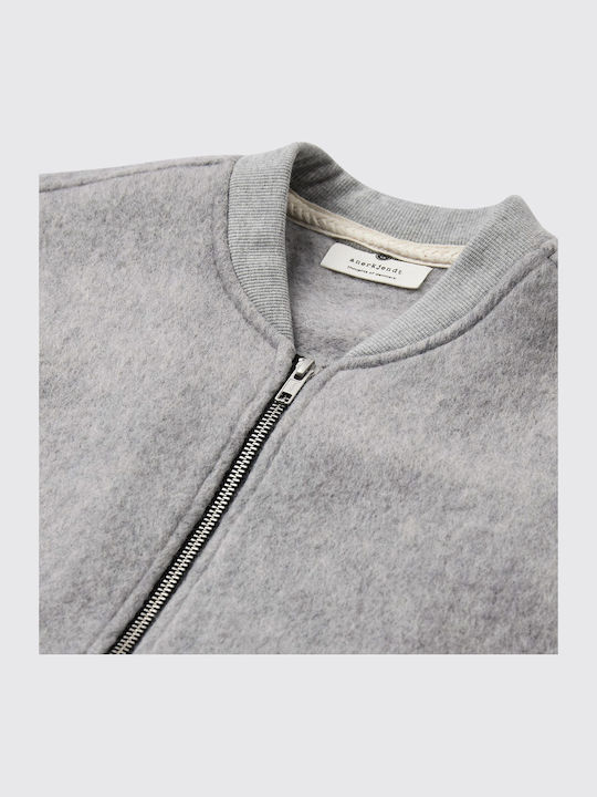 Akrobin Boiled Men's Grey Cardigan