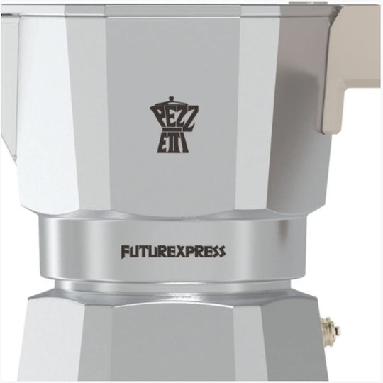 Pezzetti Μπρίκι Espresso Ασημί