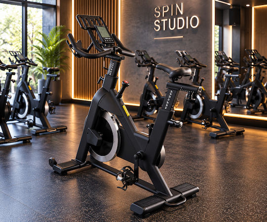 MegaFitness Αναδιπλούμενο Ποδήλατο Spinning Μαγνητικό