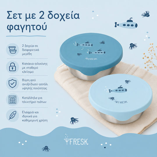Fresk Set de Masă pentru Copii din Silicon
