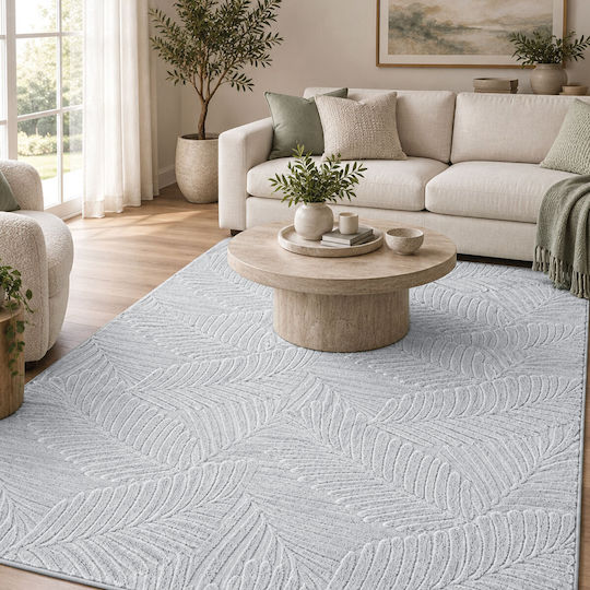 Chios Hellas Φύλλα 160x230cm Αντιολισθητικό Grey Chios Hellas Φύλλα 160x230cm Αντιολισθητικό Grey