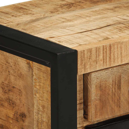 Bedside Tables Solid Wood Brown 2 pcs 40x30x50cm