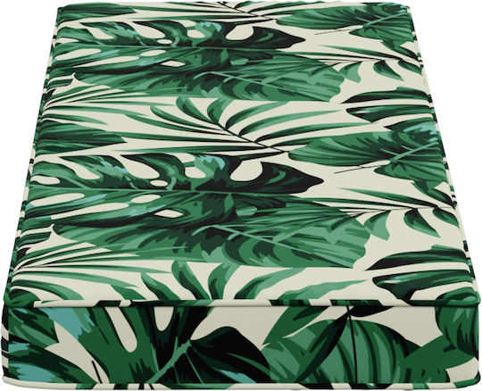 vidaXL Pernă pentru Bancă de Grădină Vught Verde 2 Bucăți 30x60 cm
