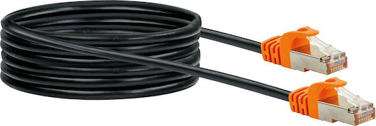Schwaiger S/FTP Cat.7 10Gbps Network Cable Ethernet 5m Black