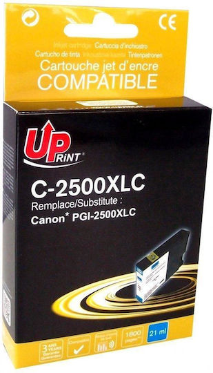 Uprint Pgi-2500xl Cerneală Compatibilă Pentru Imprimantă InkJet Canon 21ml Cyan 1 Bucată