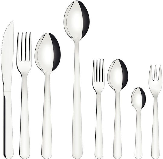Tramontina 42-Piece Silver 18/10 Stainless Steel Cutlery Set