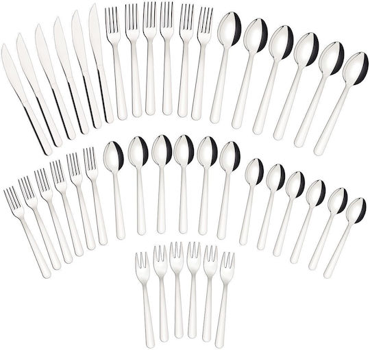 Tramontina 42-Piece Silver 18/10 Stainless Steel Cutlery Set