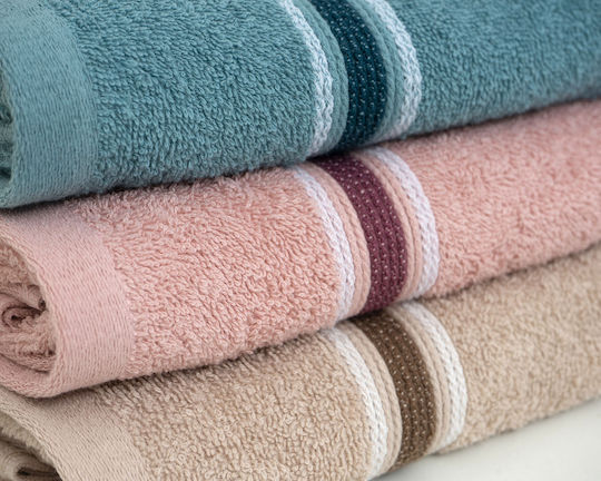 Anna Riska Hand Towel 30x50cm Petrol Blue Weight 450gsm