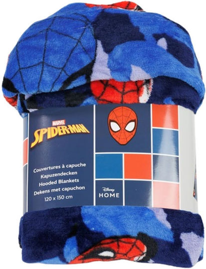Marvel Fleecedecke Blau 150 x 120 cm