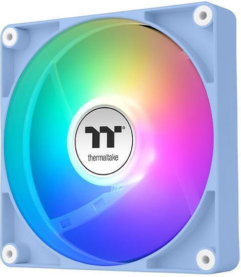 CT120 Case Fan (2000rpm / 57.05cfm) με ARGB Φωτισμό και Σύνδεση 4-Pin PWM 2τμχ Hydrangea Blue