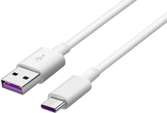 Lanberg Плетен USB 2.0 Кабел USB-C Мъжки - USB-A Син 1м CA-USBO-21CU-0010-BL