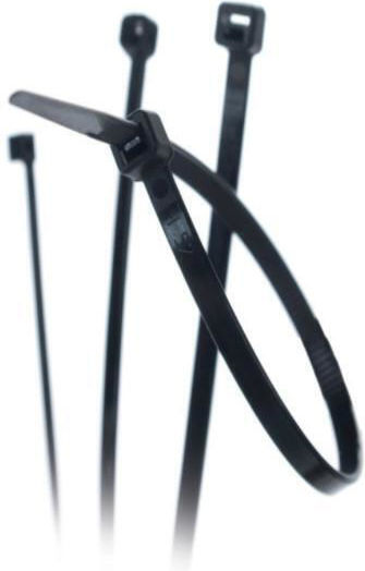 Onnline Plastic Cable Ties In Black Colour 100 Pieces