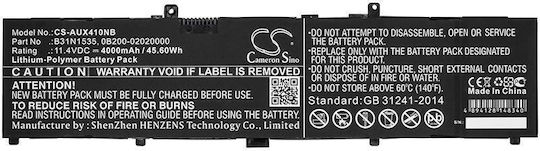 MultiEnergy Συμβατή Μπαταρία για Asus Zenbook UX410 με 4000mAh