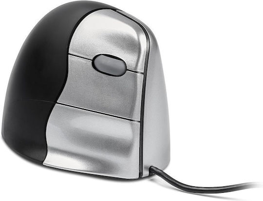 Bakker Elkhuizen Evoluent3 Right Verkabelt Ergonomisch Vertikal Maus Silber