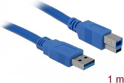 DeLock USB 3.0 Cable USB-A male - USB-B male 1m (82580)