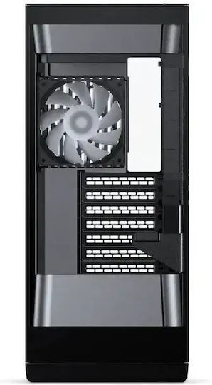 Evolv S2 Gaming Midi Tower Computer Case with Side Window and ARGB Lighting Black