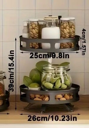 White Metal Spice Holder