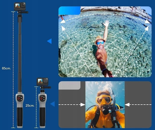 Telesin Selfie Stick GP-WBT-001 για Action Cameras GoPro Hero 13 / Max GP-WBT-001