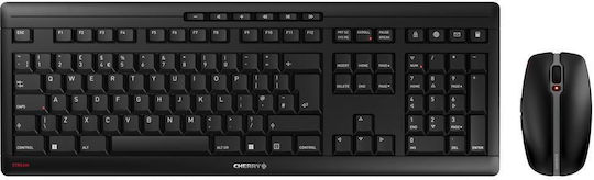Cherry Stream Ασύρματο Σετ Πληκτρολόγιο & Ποντίκι Αγγλικό UK